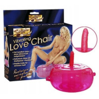 Надувная секс-подушка You2Toys S.Love Chair со встроенным реалистичным вибратором, розовая