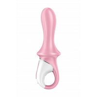 Надувной анальный смарт вибратор Satisfyer Air Pump Booty 5 Connect App розовый