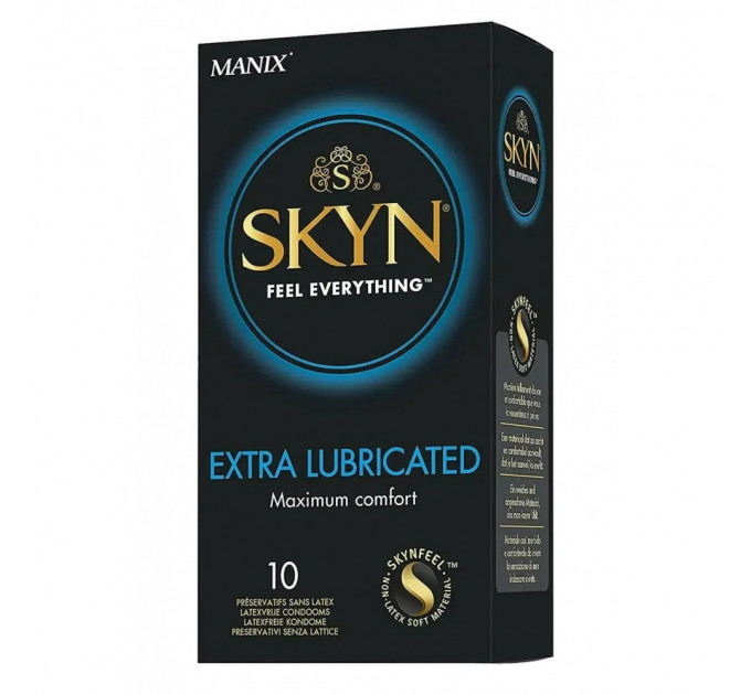 Презервативы безлатексные Skyn Extra Lubricated, с дополнительной смазкой, (цена за пачку, 10 шт.)
