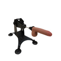 Секс-машина на присосках ZSLX с пультом, черная