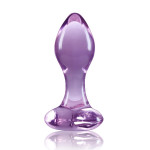 Скляна пробка NS Novelties CRYSTAL HEART PURPLE
