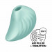 Вакуумный клиторальный стимулятор с вибрацией Satisfyer Pearl Diver mint