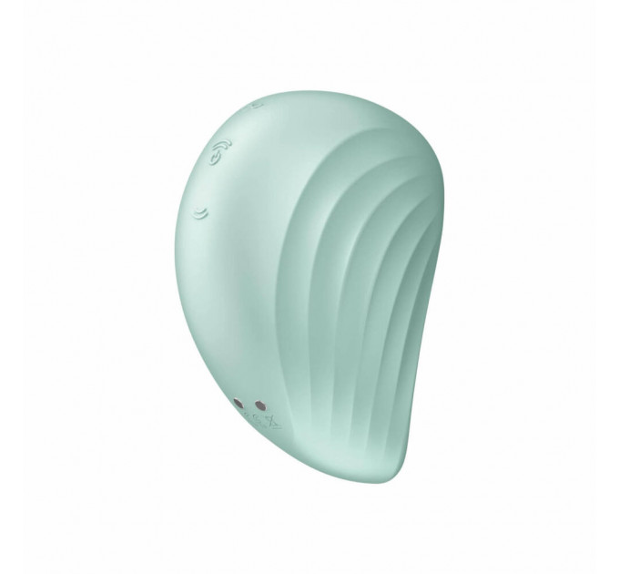 Вакуумный клиторальный стимулятор с вибрацией Satisfyer Pearl Diver mint