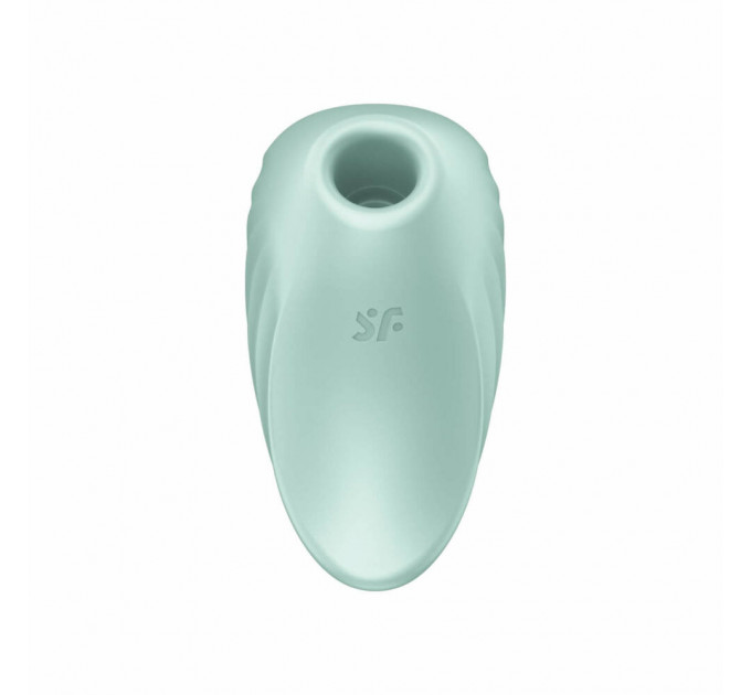 Вакуумный клиторальный стимулятор с вибрацией Satisfyer Pearl Diver mint