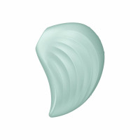 Вакуумный клиторальный стимулятор с вибрацией Satisfyer Pearl Diver мятный