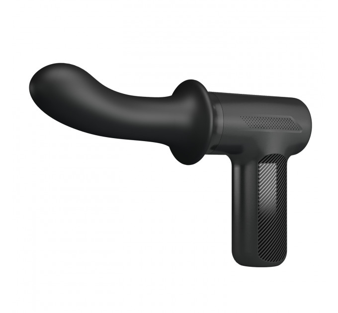 Вибромассажер пистолет Dj Doctor Massage Gun черный, 12.1 х 3.8 см