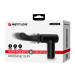Вибромассажер пистолет Dj Doctor Massage Gun черный, 12.1 х 3.8 см