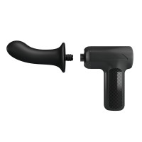Вибромассажер пистолет Dj Doctor Massage Gun черный, 12.1 х 3.8 см
