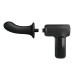 Вибромассажер пистолет Dj Doctor Massage Gun черный, 12.1 х 3.8 см