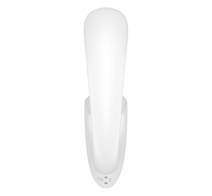 Вибратор двойной стимуляции Satisfyer G for Goddess 1 точки G и клитора, белый