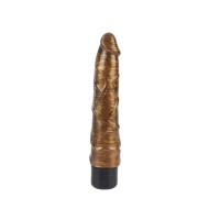 Вібратор реалістичний Chisa DarkMuscle Pleasure Ranger, золотистий