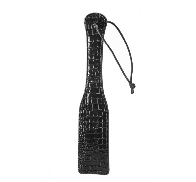 Шлепалка BLAZE LUXURY PADDLE CROCO BLACK
