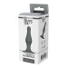 Анальный плаг GREY PLUG WITH SUCTION CUP