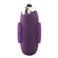 Эрекционное кольцо с вибрацией Dream Toys FLIRTS COCKRING PURPLE