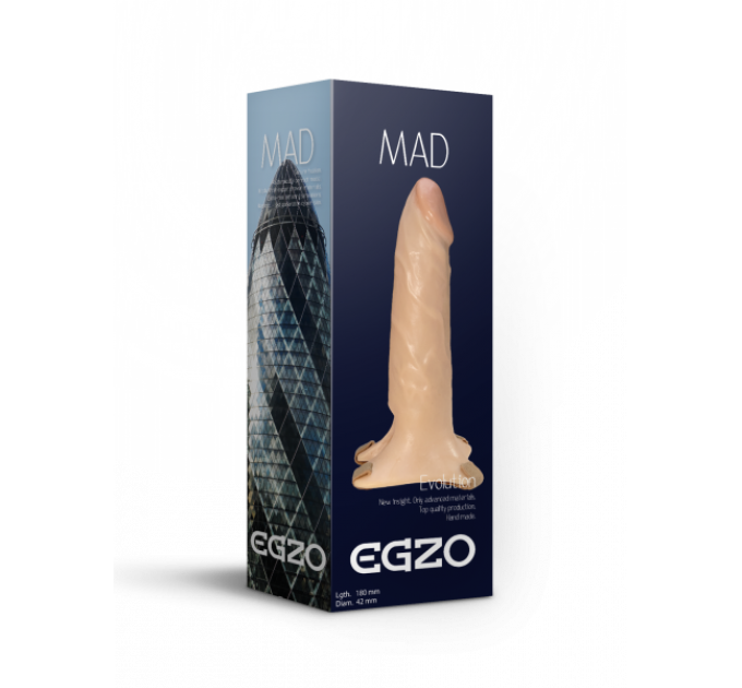 Фаллопротез поясной EGZO 18см*4,2см