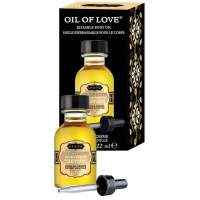 Съедобное масло для поцелуев Kamasutra OIL OF LOVE Vanilla Creme 22 ML