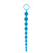 Анальная цепочка Oriental Jelly Butt Beads 10.5, BLUE