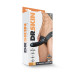 Страпон мужской DR. SKIN 6INCH HOLLOW STRAP ON, BLACK