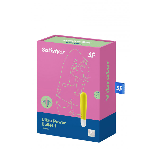 T360168 Мощная вибропуля Satisfyer Ultra Power Bullet 1 Yellow