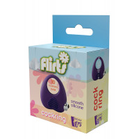 Эрекционное кольцо с вибрацией Dream Toys FLIRTS COCKRING PURPLE