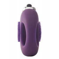 Эрекционное кольцо с вибрацией Dream Toys FLIRTS COCKRING PURPLE