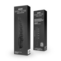 Анальная елочка с вибрацией Nexus Bendz черная, 29.2 х 3.6 см