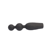 Анальная пробка CHISA Black Mont Vibrating Booty Beads с вибрирующими бусинами