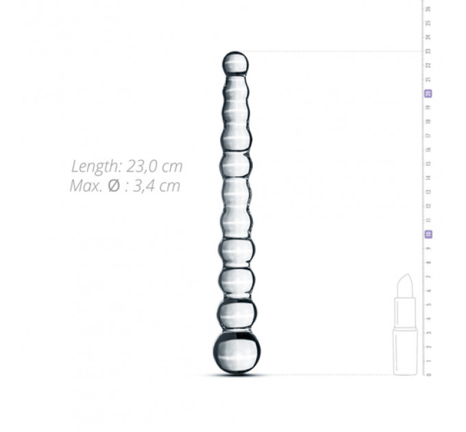 Анальная елочка из стекла Gildo Glass Dildo No. 20