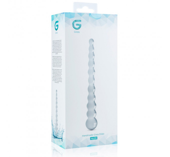 Анальная елочка из стекла Gildo Glass Dildo No. 20