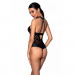 Боди с графическим узором HIMA BODY black S/M - Passion