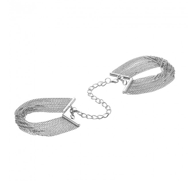 Браслеты-наручники MAGNIFIQUE Bijoux Indiscrets, серебристые