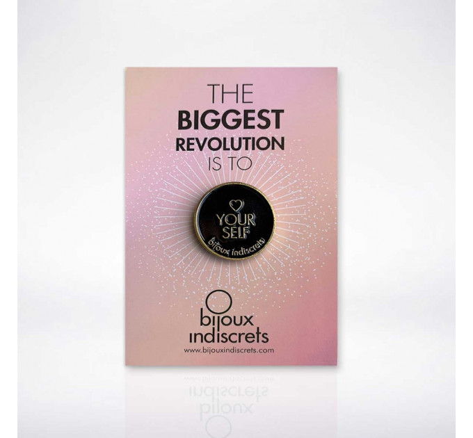 Брошка Your Self , Lapel Pin Bijoux Indiscrets
