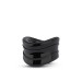 Эрекционная насадка Stay Hard Beef Ball Stretcher Snug черная, 3.8 см