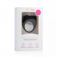 Эрекционное вибро-кольцо Vivid Cock Ring