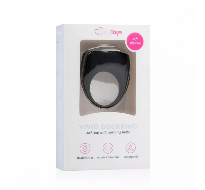 Эрекционное вибро-кольцо Vivid Cock Ring