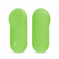 Вибраируйте с пультом Easytoys Remote Control Vibrating Egg, зеленое