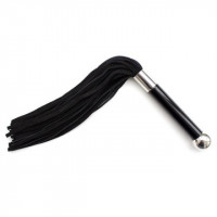 Флоггер DS Fetish Leather flogger suede black Флоггер DS Fetish Leather flogger suede black