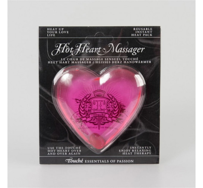 Гаряче серце для масажу Hot Heart Massager рожеве, 144 гр