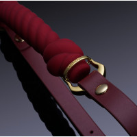 Кляп у формі джгута з вузлами UPKO Desire for Mouth Bondage Collection, червоний