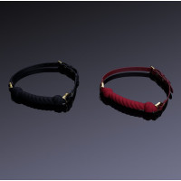Кляп у формі джгута з вузлами UPKO Desire for Mouth Bondage Collection, червоний