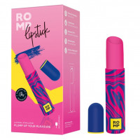 Клиторальный вибратор Romp Lipstick в виде губной памады, розовый