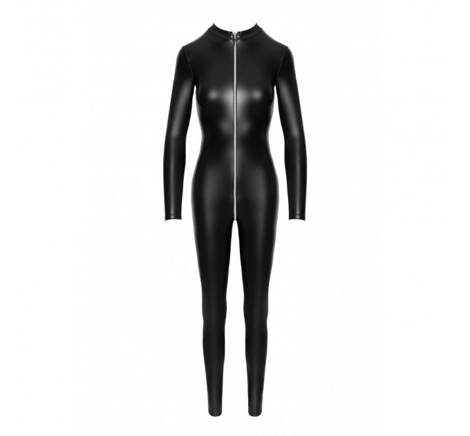 Комбінезон вініловий із змійкою Noir Handmade Powerwetlook Overall F293 рахзмер M
