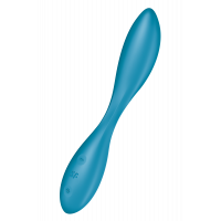 Мульти вибратор универсальный SATISFYER G-SPOT FLEX 1 голубой