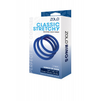 Набор эрекционных колец ZOLO CLASSIC STRETCHY SILICONE COCK RING
