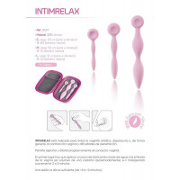 Набор вагинальных расширителей-тренажеров Femintimate Intimrelax розовые