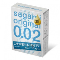 Презервативи ультратонкі поліуретанові Sagami original 0.02 з дод. мастилом (ціна за упаковку, 3 шт) Презервативи ультратонкі поліуретанові Sagami original 0.02 з дод. мастилом (ціна за упаковку, 3 шт)