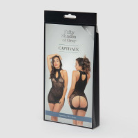 Сексуальное мини-платье Fifty Shades of Grey Plus Size кружевное, One Size (EU: 36-44)