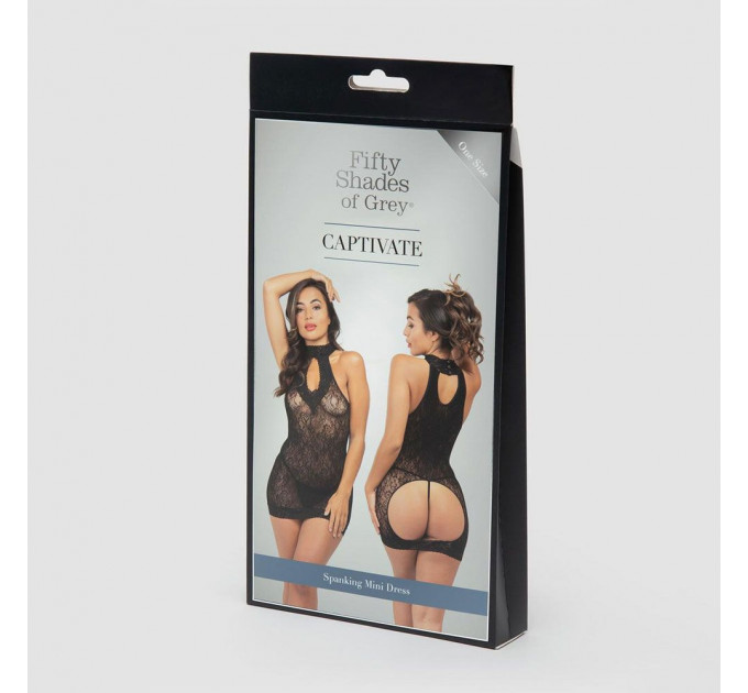 Сексуальное мини-платье Fifty Shades of Grey Plus Size кружевное, One Size (EU: 36-44)