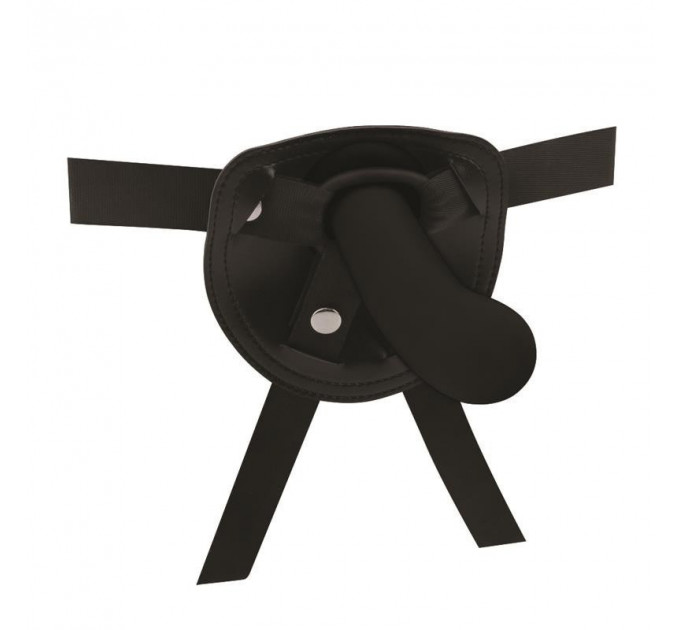 Страпон на ремнях из кожзама Chisa R.G.B Raw Recruit Strap-On с фаллоимитатором, M