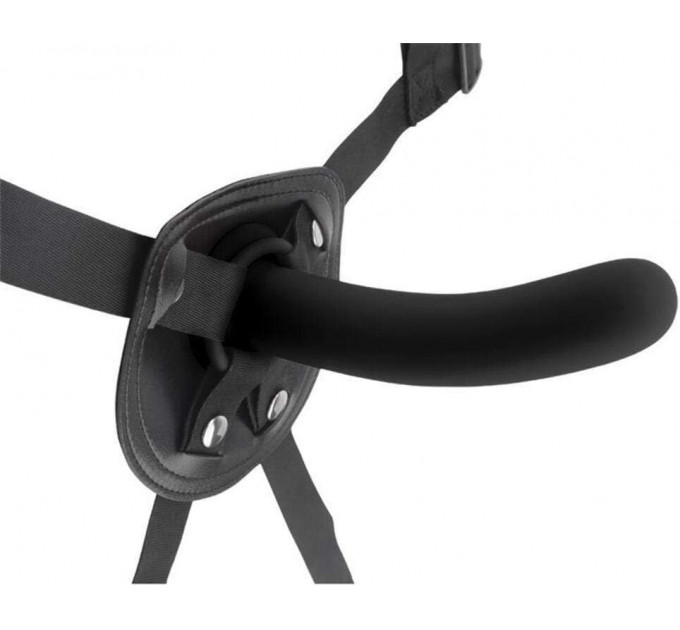 Страпон на ремнях из кожзама Chisa R.G.B Raw Recruit Strap-On с фаллоимитатором, M